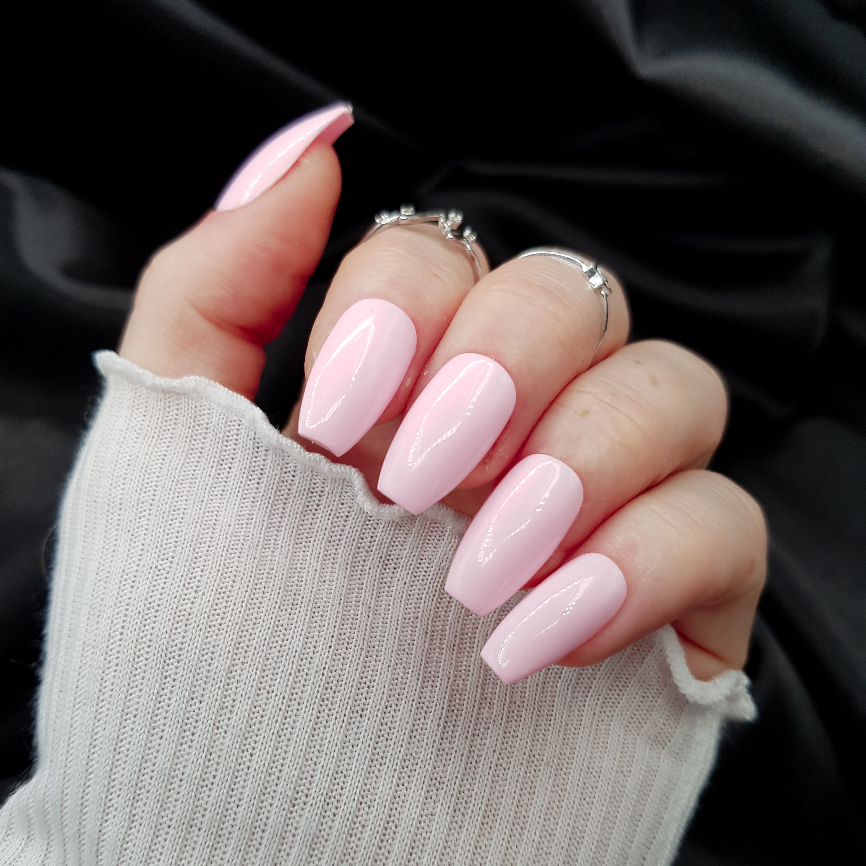 Luxury French White Pink Ombre Short Coffin Press-ons for Active Length  Nail Tip Best Selling Trending Baby Boomer French White Fade Design - Etsy  Hong Kong
